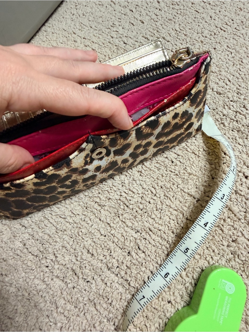 Betsey Johnson Leopard Print Wallet Clutch - Picture 8 of 10